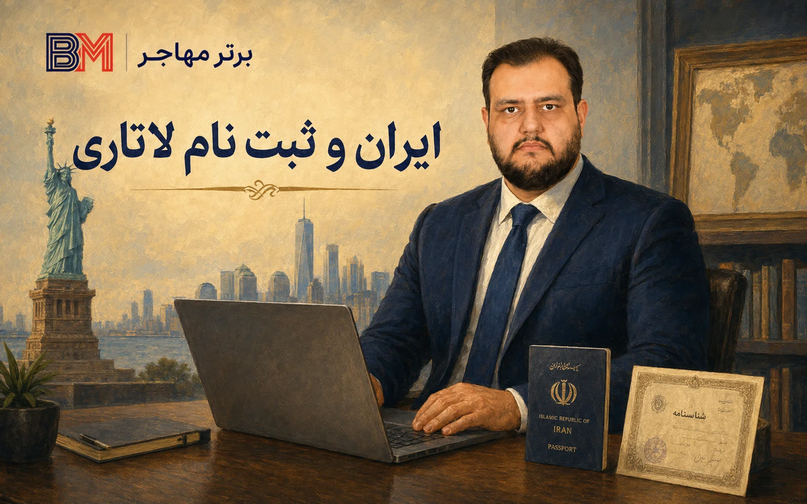 شرایط شرکت ایرانیان در لاتاری گرین کارت