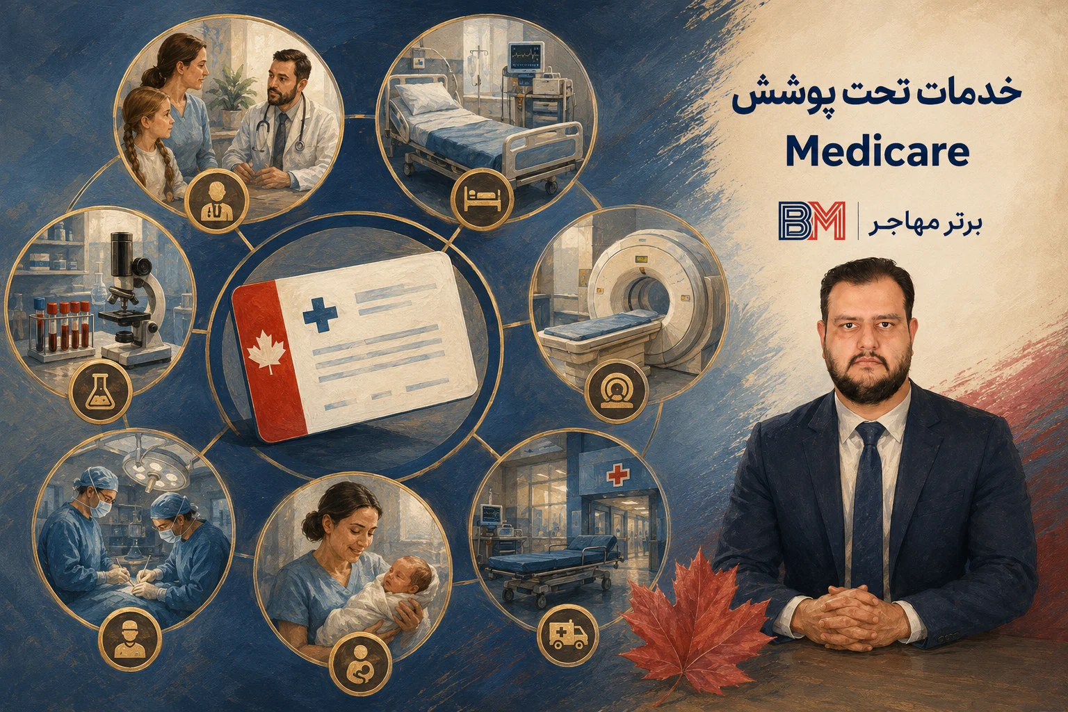 خدمات پزشکی و بیمارستانی تحت پوشش Medicare کانادا