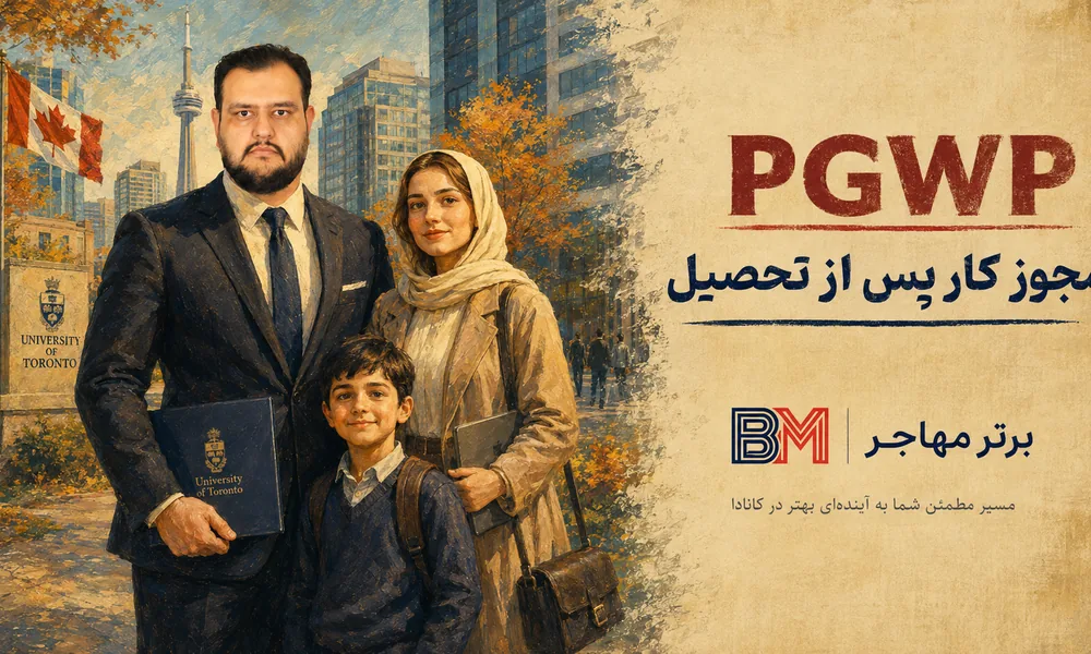 مجوز کار پس از تحصیل PGWP کانادا