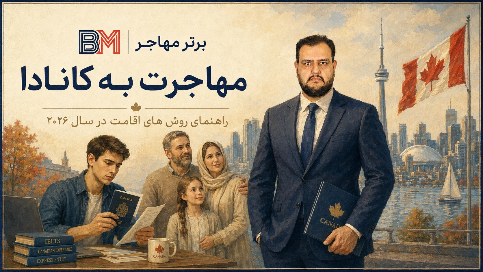 مهاجرت به کانادا در سال ۲۰۲۶ و بررسی روش های اقامت