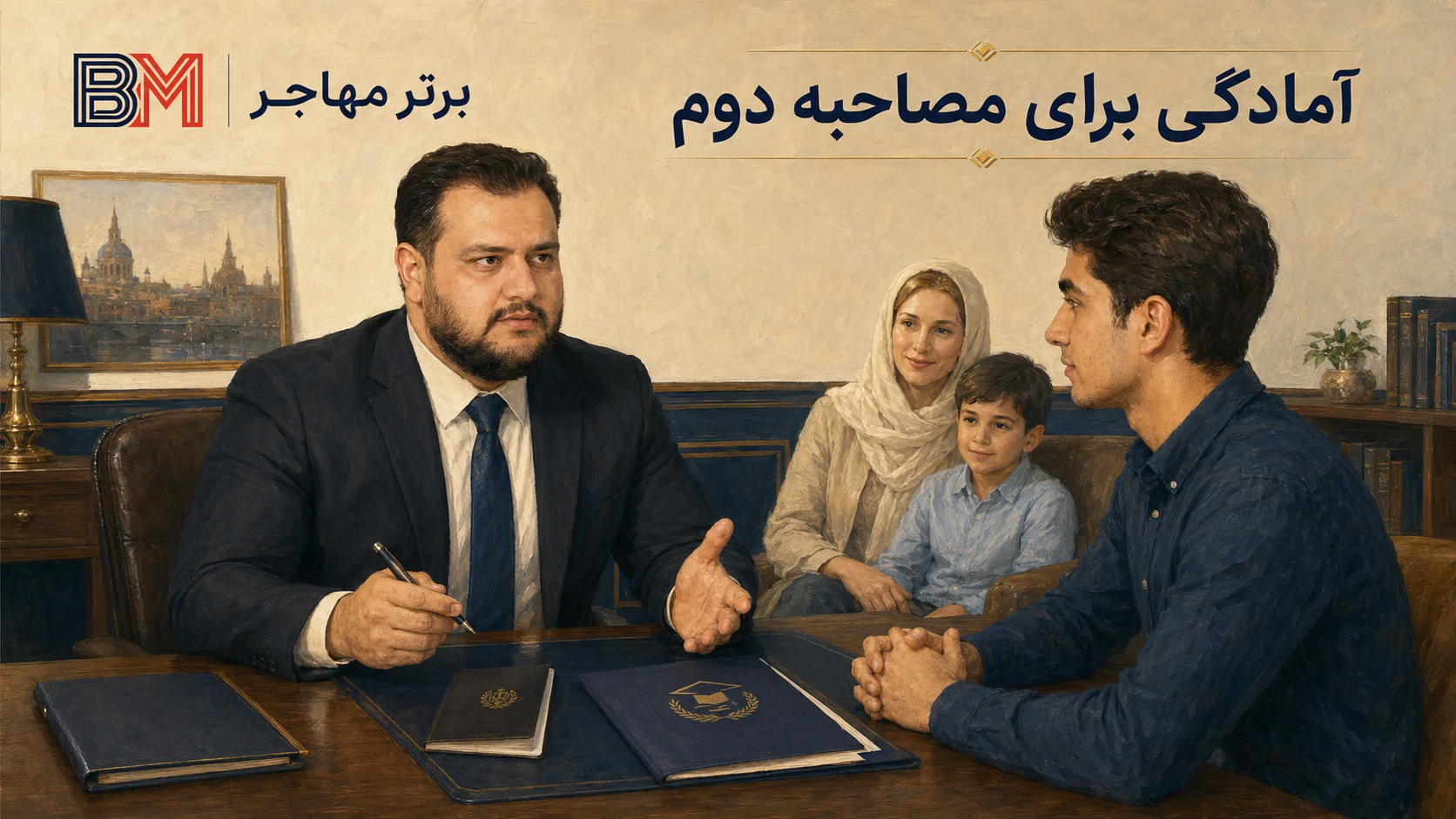 آمادگی برای مصاحبه دوم ویزای تحصیلی آمریکا بعد از ریجکتی 214b