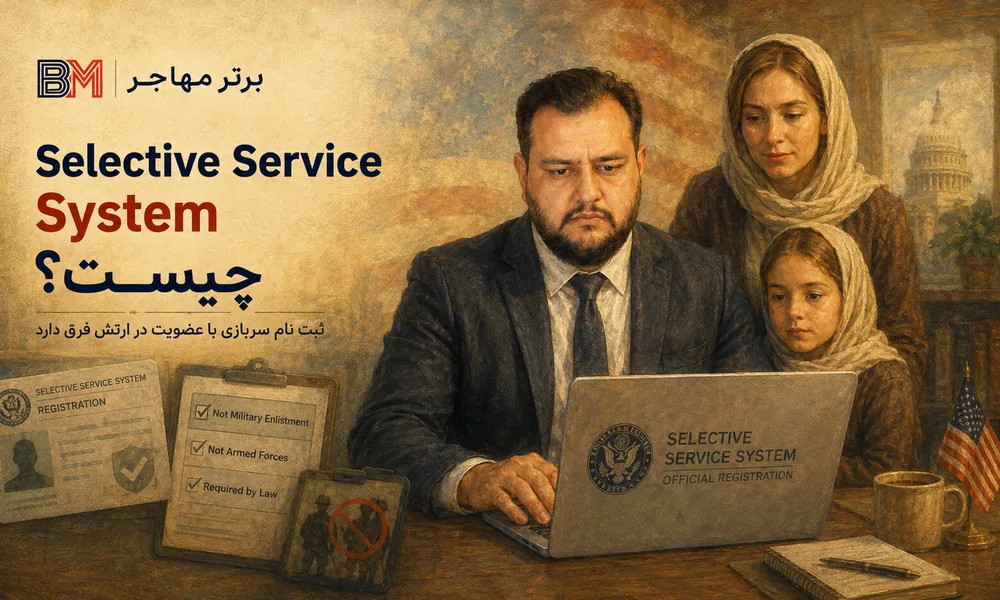 سیستم Selective Service و ثبت نام سربازی در آمریکا