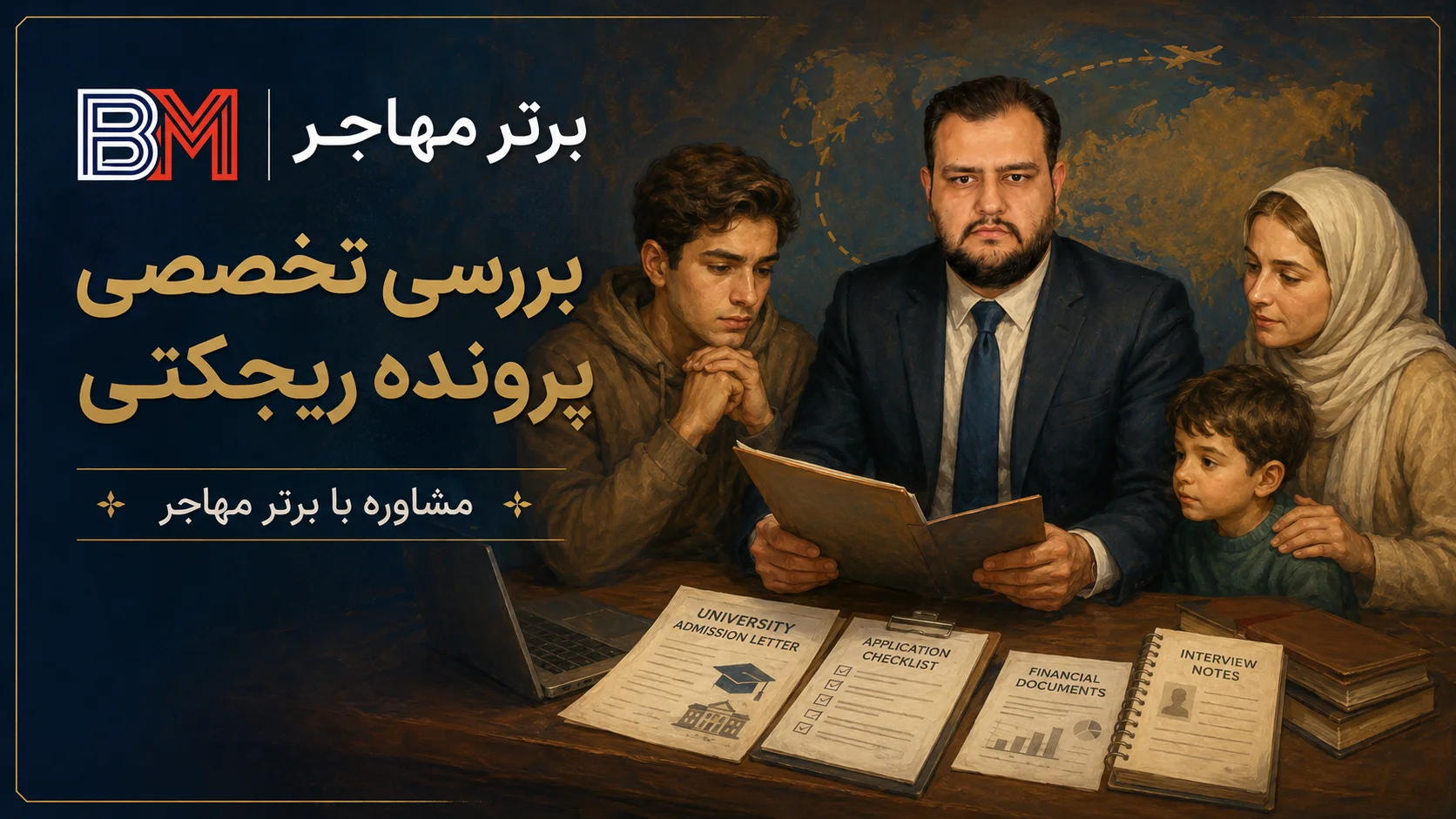 بررسی تخصصی پرونده ریجکتی ویزای تحصیلی آمریکا