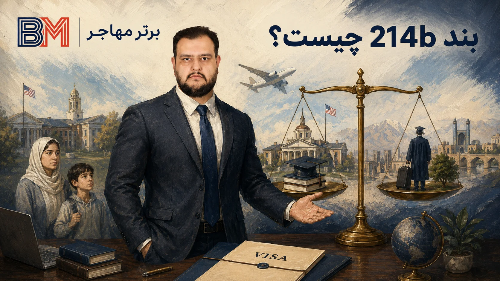 مفهوم بند 214b در ریجکتی ویزای تحصیلی آمریکا