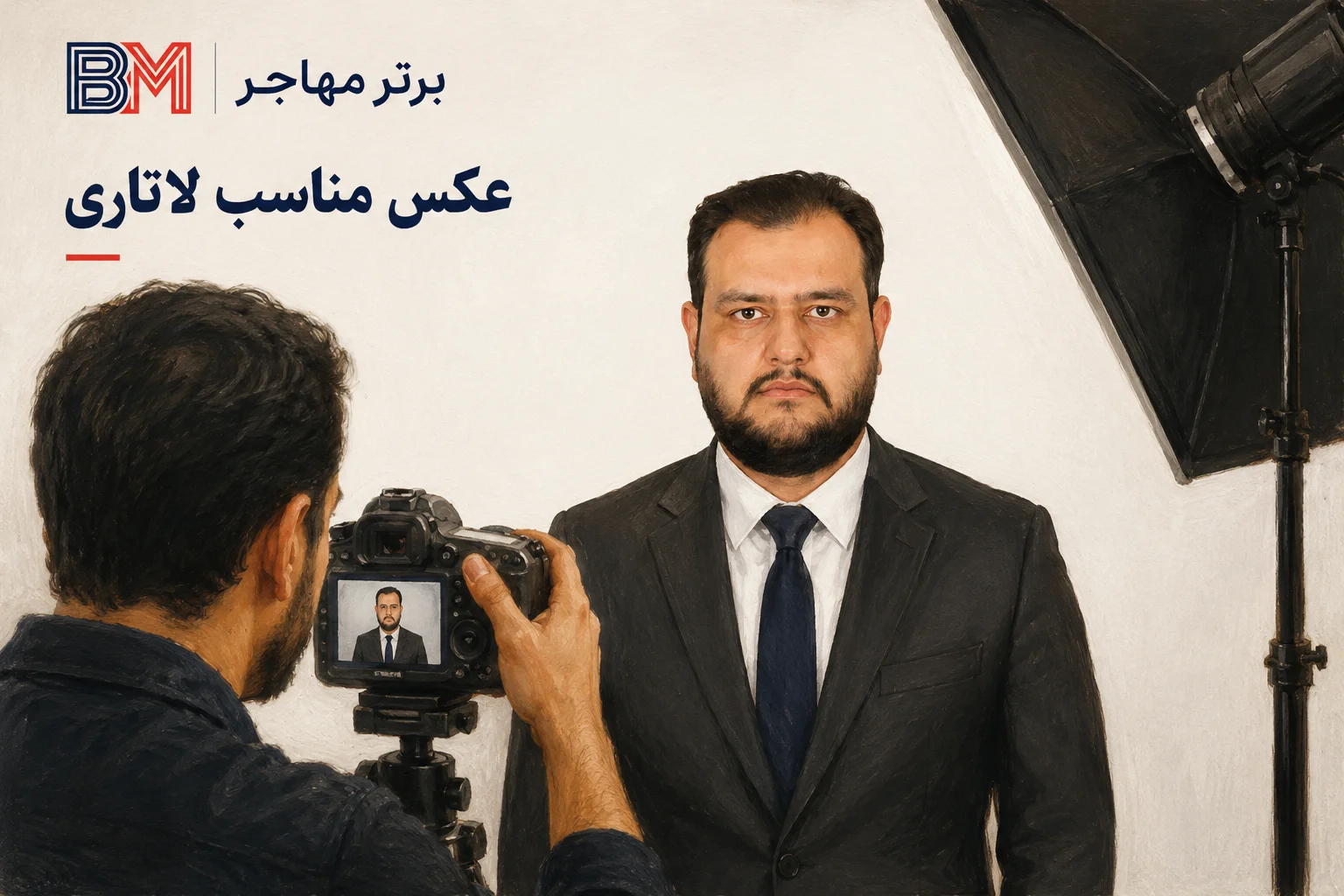 عکاسی استاندارد برای ثبت نام لاتاری گرین کارت