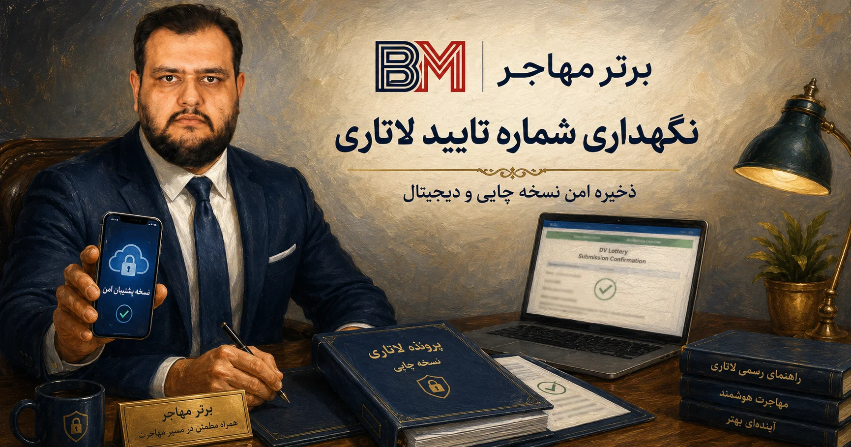 نگهداری کانفرمیشن نامبر برای مشاهده نتیجه لاتاری