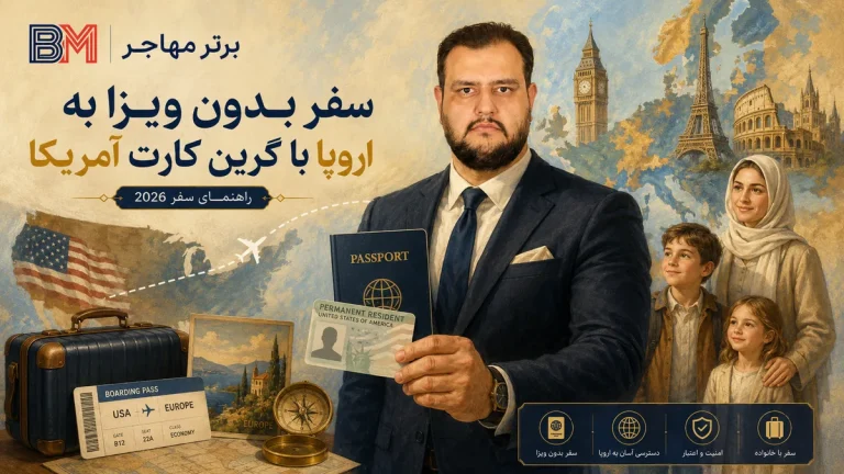 سفر بدون ویزا با گرین کارت آمریکا؛ کشورهای اروپایی