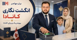انگشت نگاری کانادا و انجام بیومتریک برای ویزای کانادا