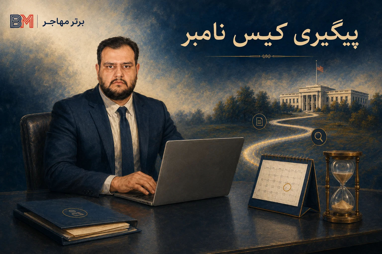 پیگیری کیس نامبر لاتاری در ویزا بولتن و انتظار برای نامه دوم