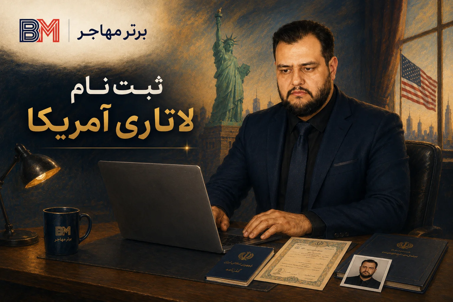 مشاهده نتیجه و انتخاب شدن در لاتاری گرین کارت آمریکا