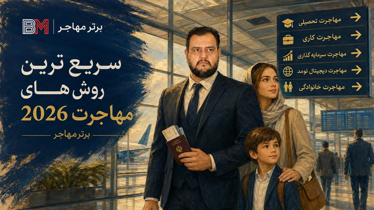 سریع ترین روش های مهاجرت در سال 2026