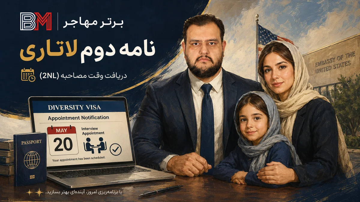 نامه دوم وقت سفارت برندگان لاتاری