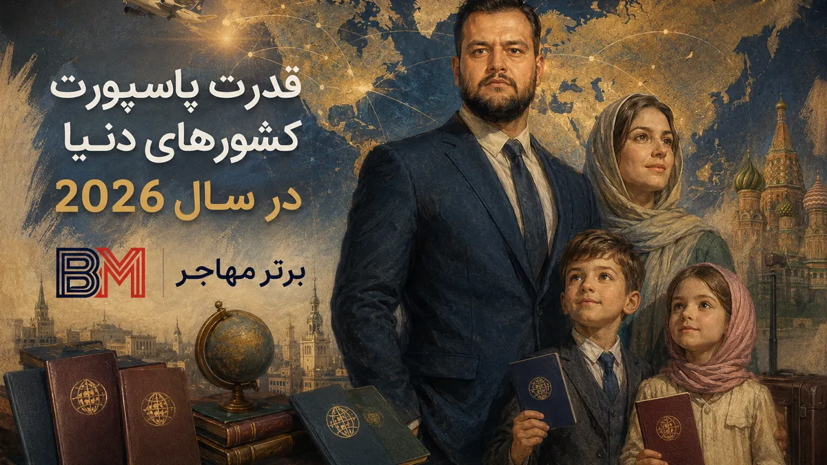 قدرت پاسپورت کشورهای دنیا در سال 2026