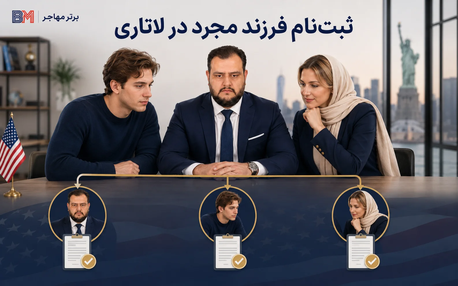 ثبت نام سه شانسه لاتاری برای فرزند مجرد زیر ۲۱ سال