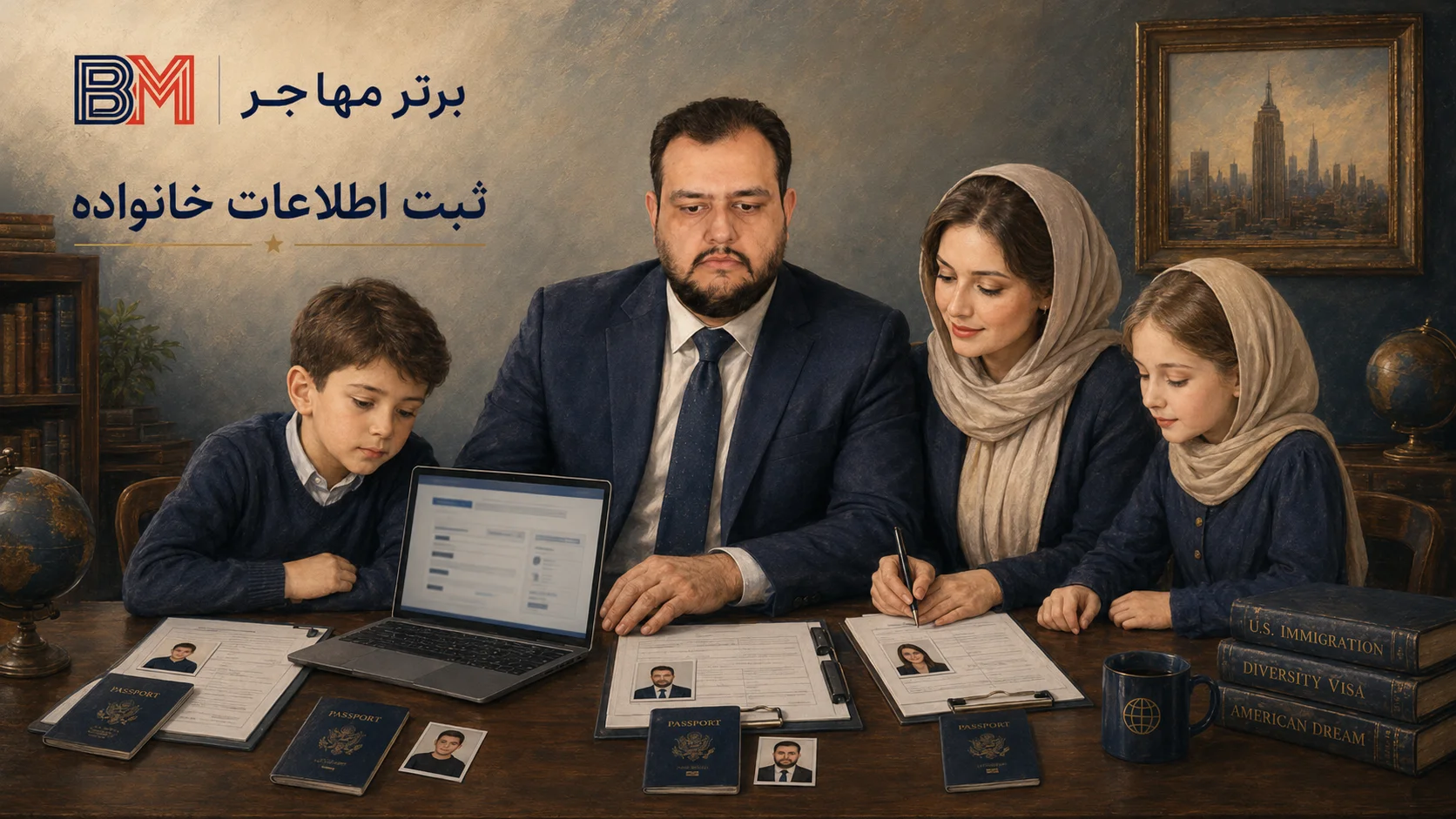 ثبت صحیح اطلاعات همسر و فرزندان در فرم لاتاری 2027