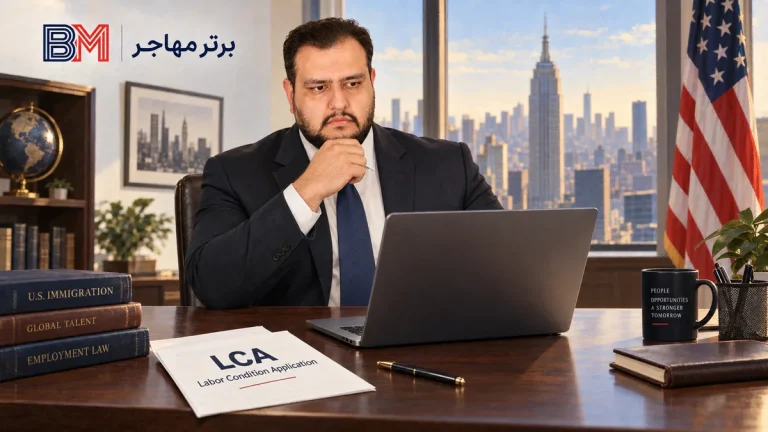 درخواست تایید کار LCA چیست و چگونه انجام می‌شود؟ راهنمای کامل مهاجرت کاری به آمریکا