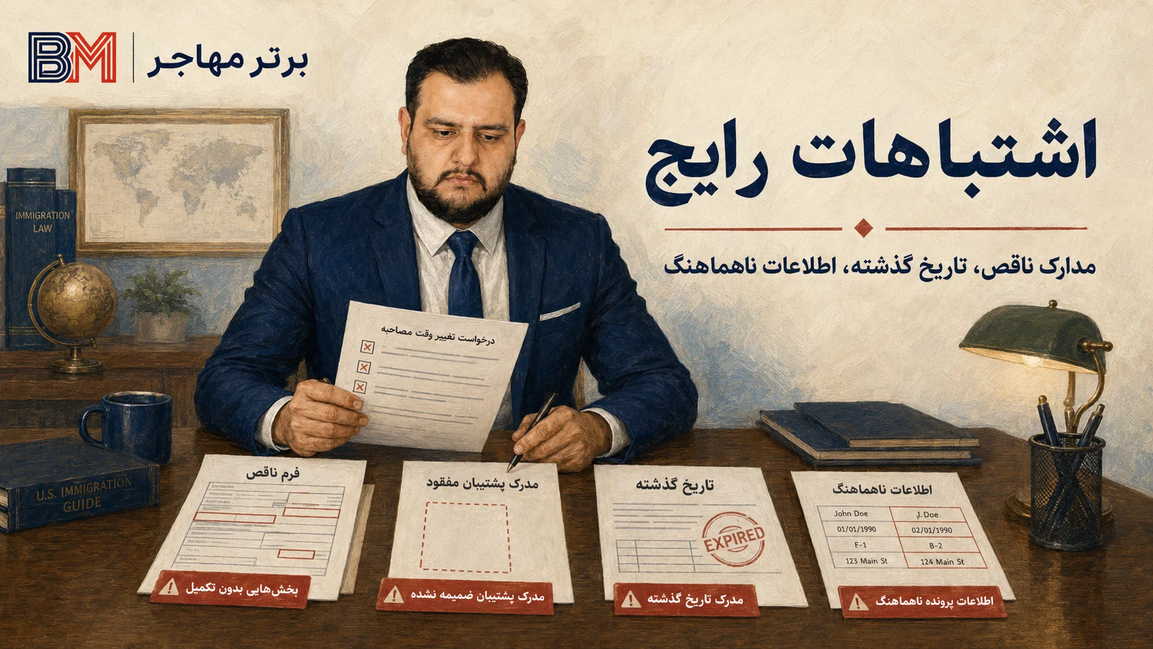 اشتباهات رایج در تغییر وقت مصاحبه سفارت آمریکا