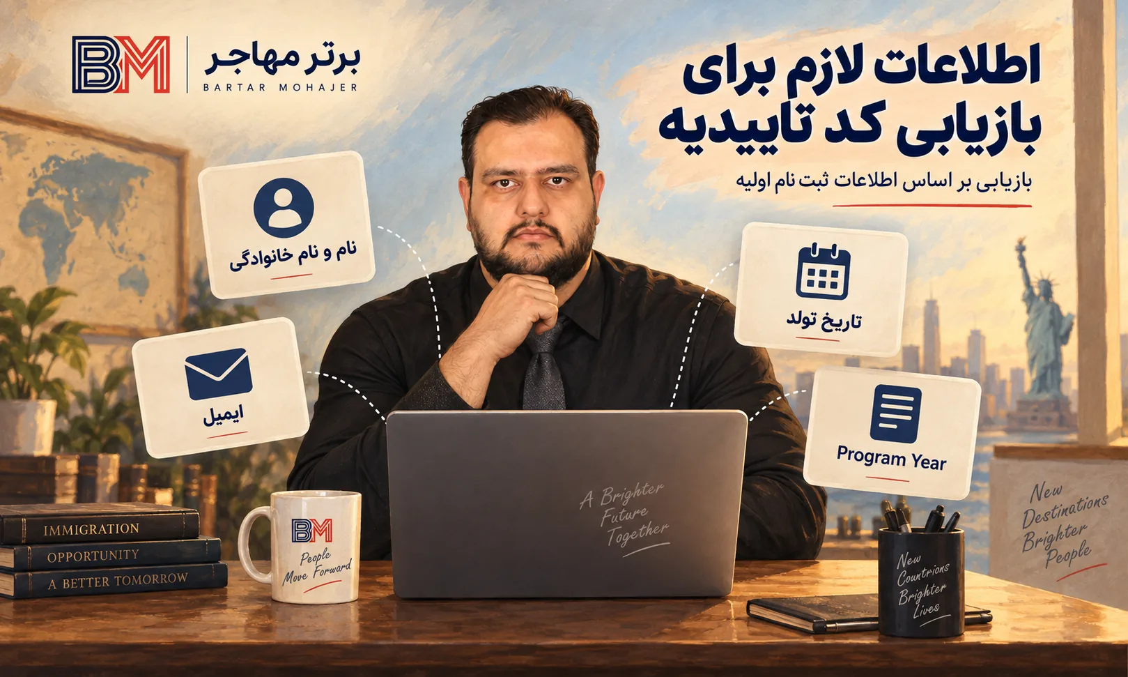 اطلاعات لازم برای بازیابی Confirmation Number لاتاری شامل نام تاریخ تولد و ایمیل