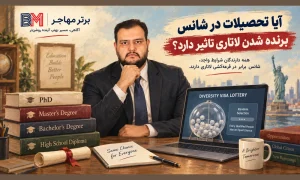آیا میزان تحصیلات در برنده شدن در لاتاری گرین کارت تاثیر دارد