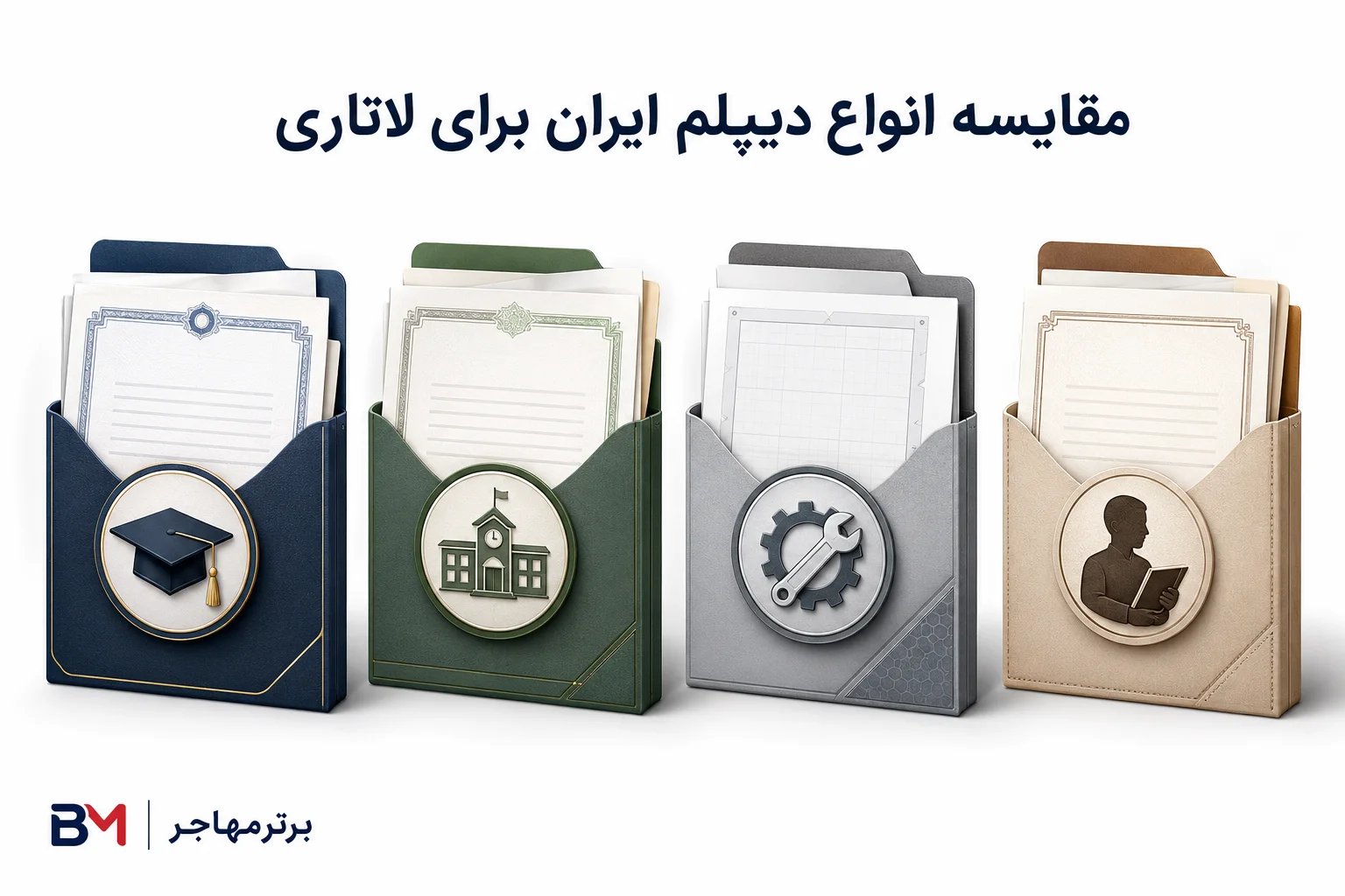 مقایسه دیپلم نظام جدید، نظام قدیم، فنی حرفه ای و بزرگسالان برای لاتاری