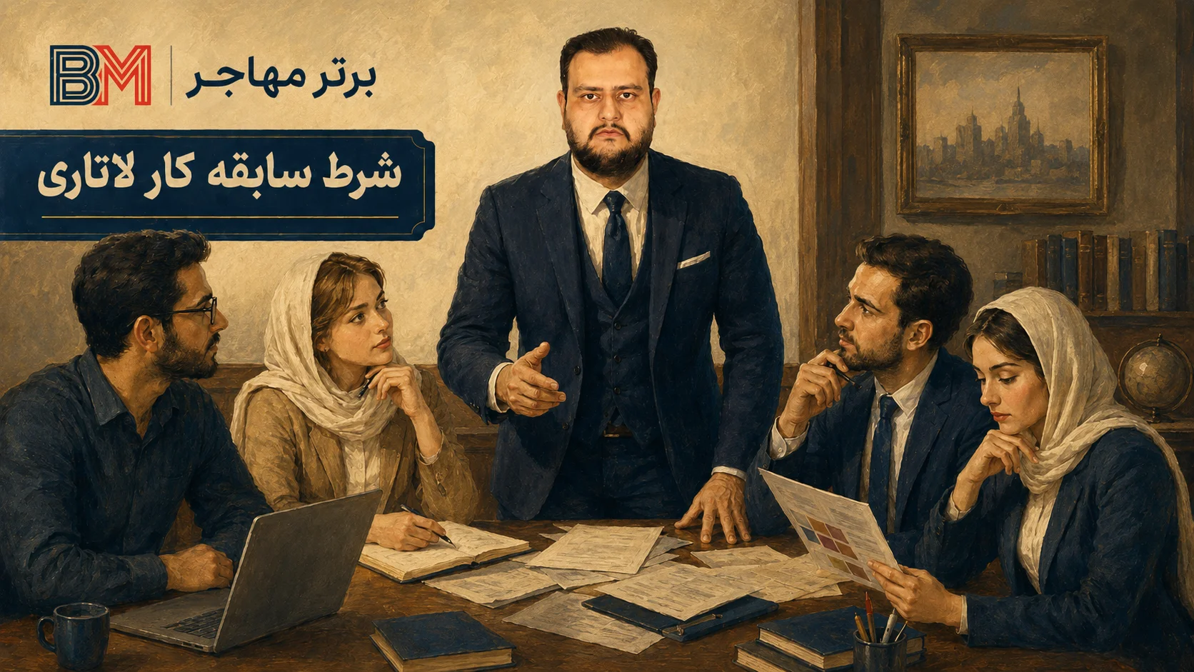 بررسی شرایط شغلی و سابقه کار برای ثبت نام لاتاری گرین کارت آمریکا 2027