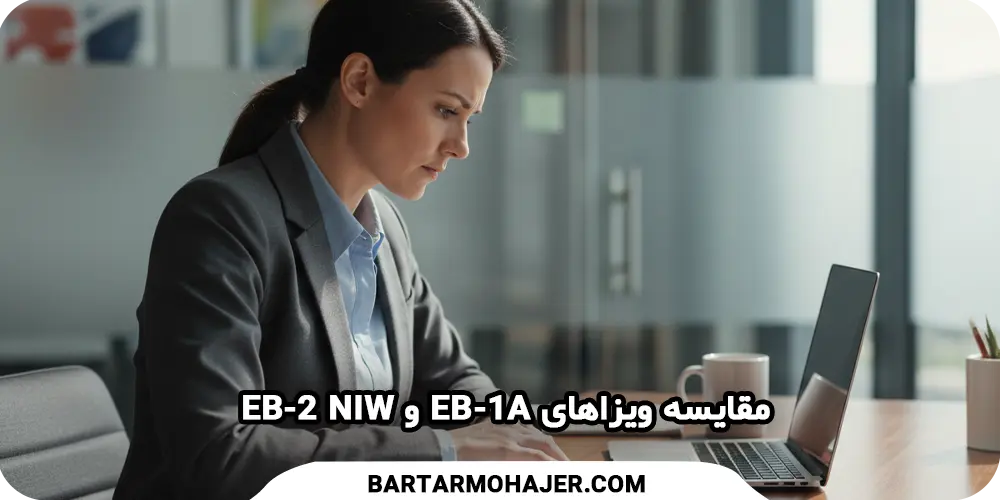 eb1a-eb2-niw-uscis-approval-rates مقایسه ویزاهای EB-1A و EB-2 NIW با تمرکز روی بررسی پرونده های مهاجرتی امریکا