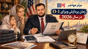 زمان پردازش ویزای O-1 و مراحل درخواست در سال 2026