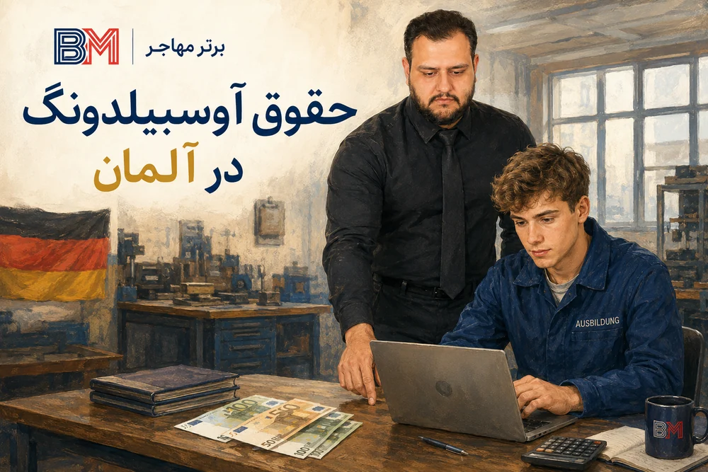 حقوق ماهانه کارآموزان آوسبیلدونگ در آلمان