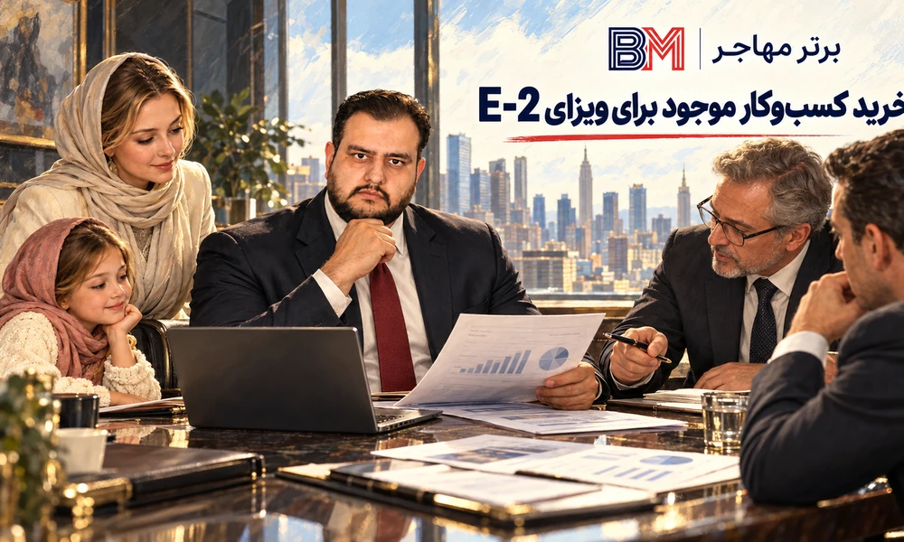 خرید کسب و کار موجود برای پرونده ویزای E-2 و بررسی قرارداد سرمایه گذاری