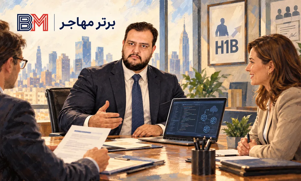 ویزای H1B برای استخدام نیروی متخصص توسط کارفرمای آمریکایی