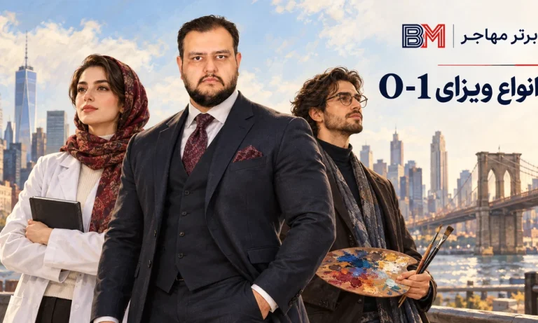 انواع ویزای O1: تفاوت O-1A و O-1B؛ کدام یک برای شما مناسب است؟