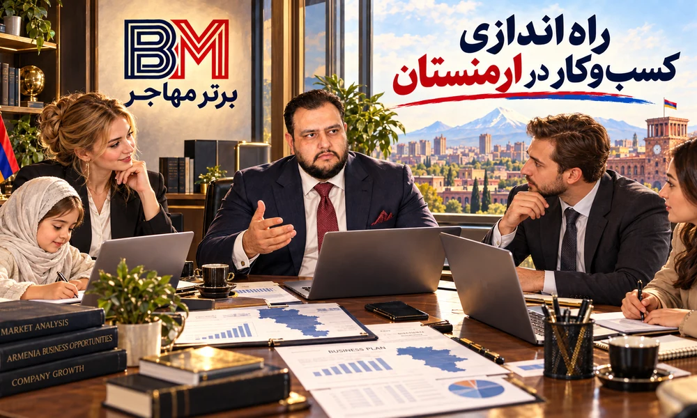 راه اندازی کسب و کار و فعالیت شرکت در ارمنستان