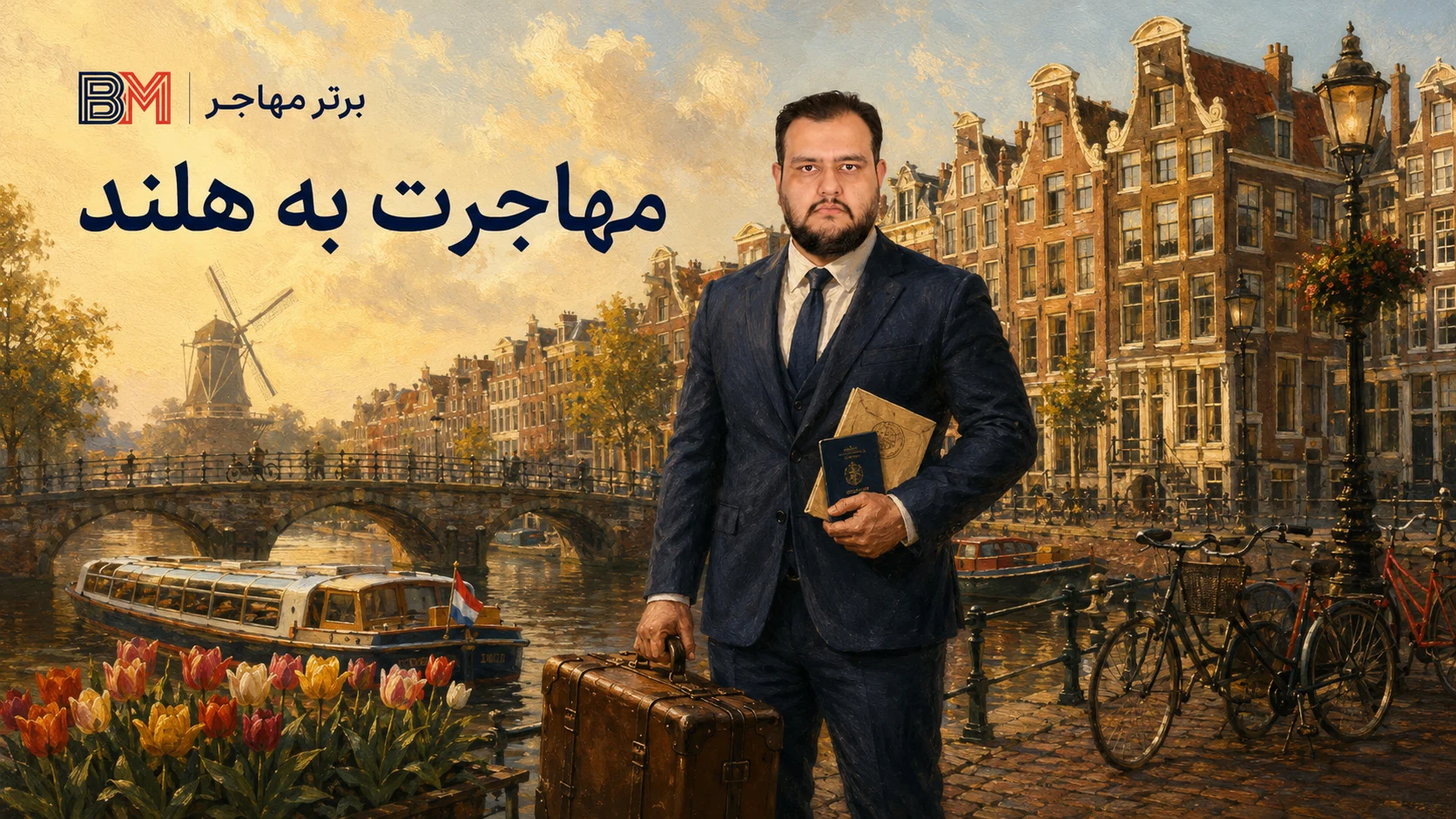 مهاجرت به هلند و بررسی روش های دریافت اقامت هلند