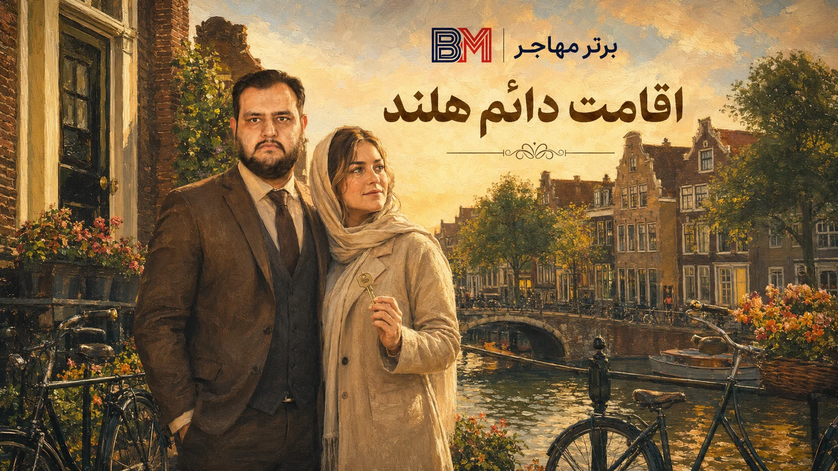 اقامت دائم هلند پس از چند سال زندگی و اقامت قانونی