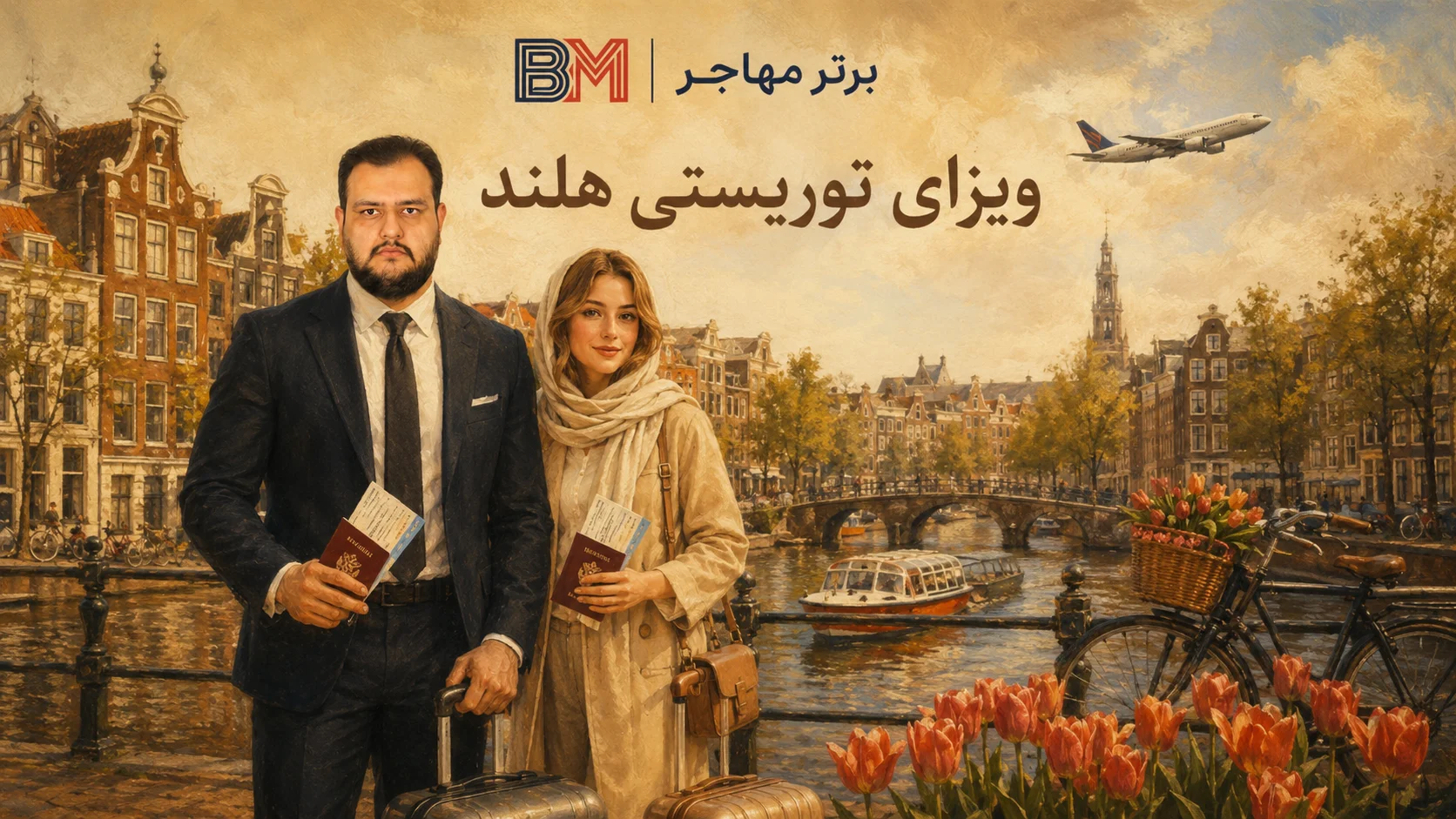ویزای توریستی هلند برای سفر کوتاه مدت به منطقه شینگن