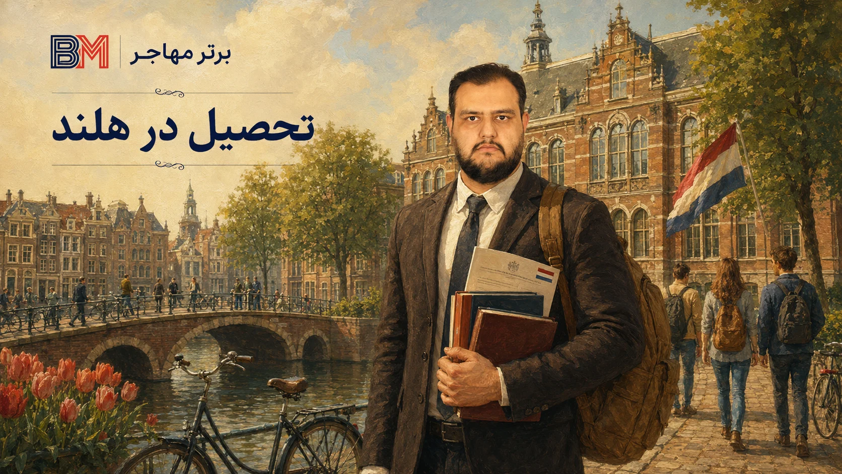 مهاجرت تحصیلی به هلند و تحصیل در دانشگاه های هلندی