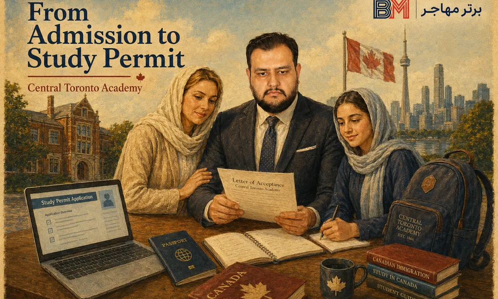 مراحل پذیرش Central Toronto Academy و استادی پرمیت کانادا