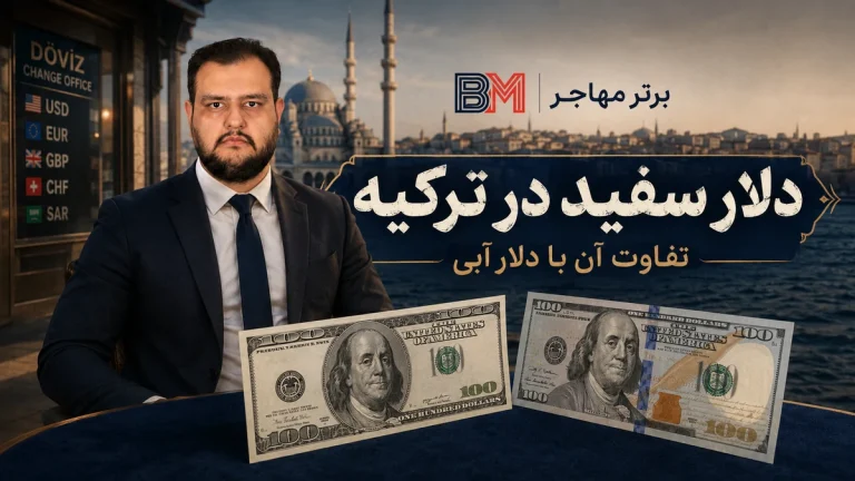 دلار سفید در ترکیه؛ تفاوت، پذیرش و تشخیص اصل