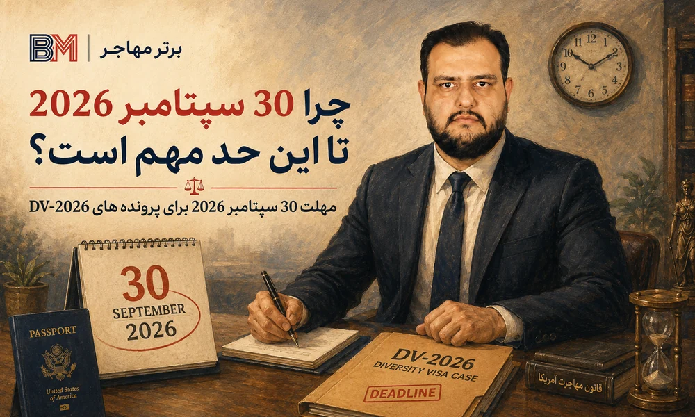 مهلت 30 سپتامبر 2026 برای صدور ویزای برندگان لاتاری DV-2026