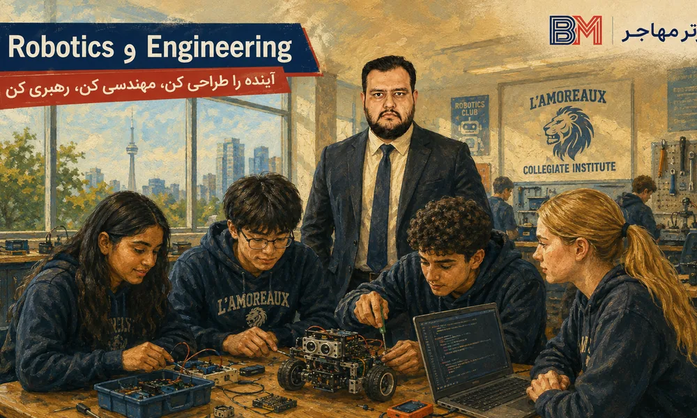 برنامه رباتیک و مهندسی دانش آموزان L'Amoreaux Collegiate Institute