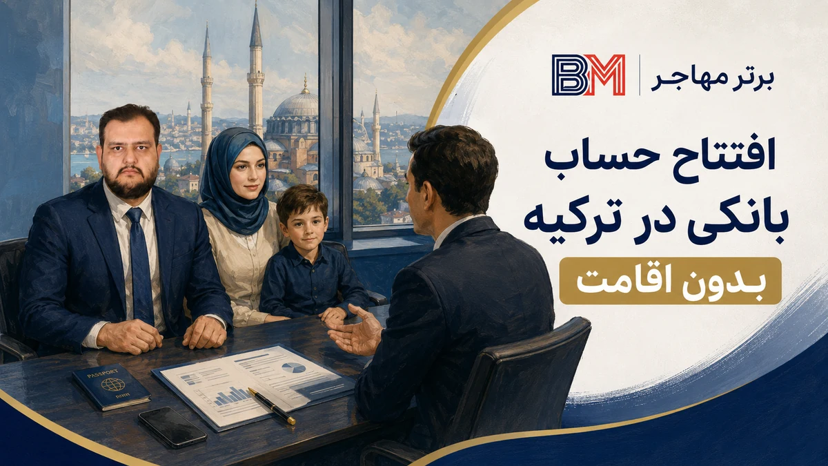 افتتاح حساب بانکی در ترکیه بدون اقامت برای ایرانیان