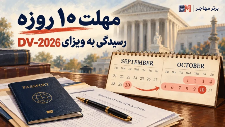 برندگان لاتاری 2026 ده روز مهلت ویزا گرفتند؛ جزئیات حکم جدید دادگاه برای DV-2026